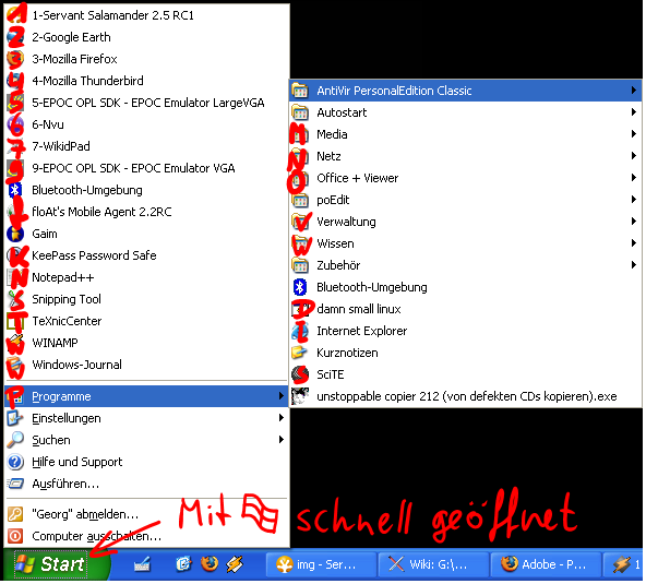 2006-07-22 Screenshot Startmenü.png