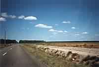 Gironde Landschaft bei Fahrt zur D�ne